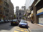notre dame looking church in Nice.