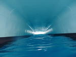Our boat, from under
