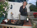 Alan in the garden