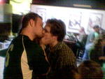 That's a man-kiss!